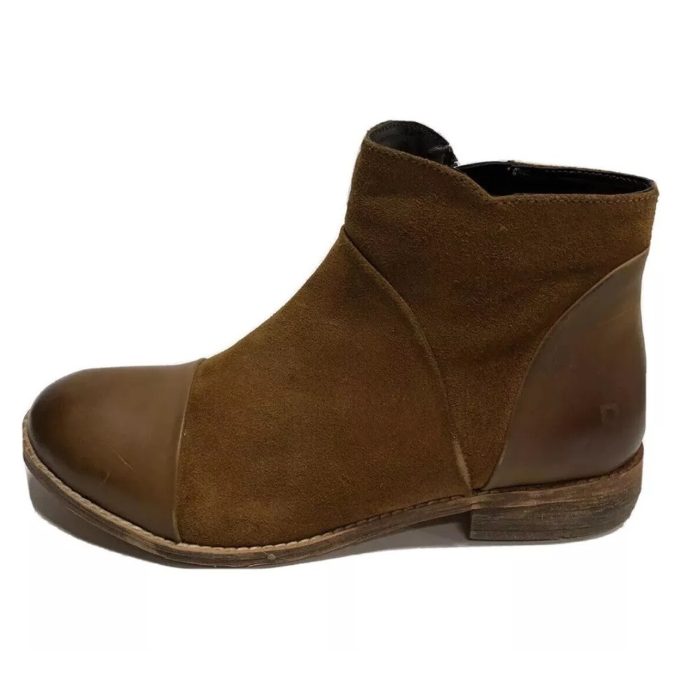 Roan Women’s Jill, Tan Leather Boots, Size US 8 M, EUR 38.